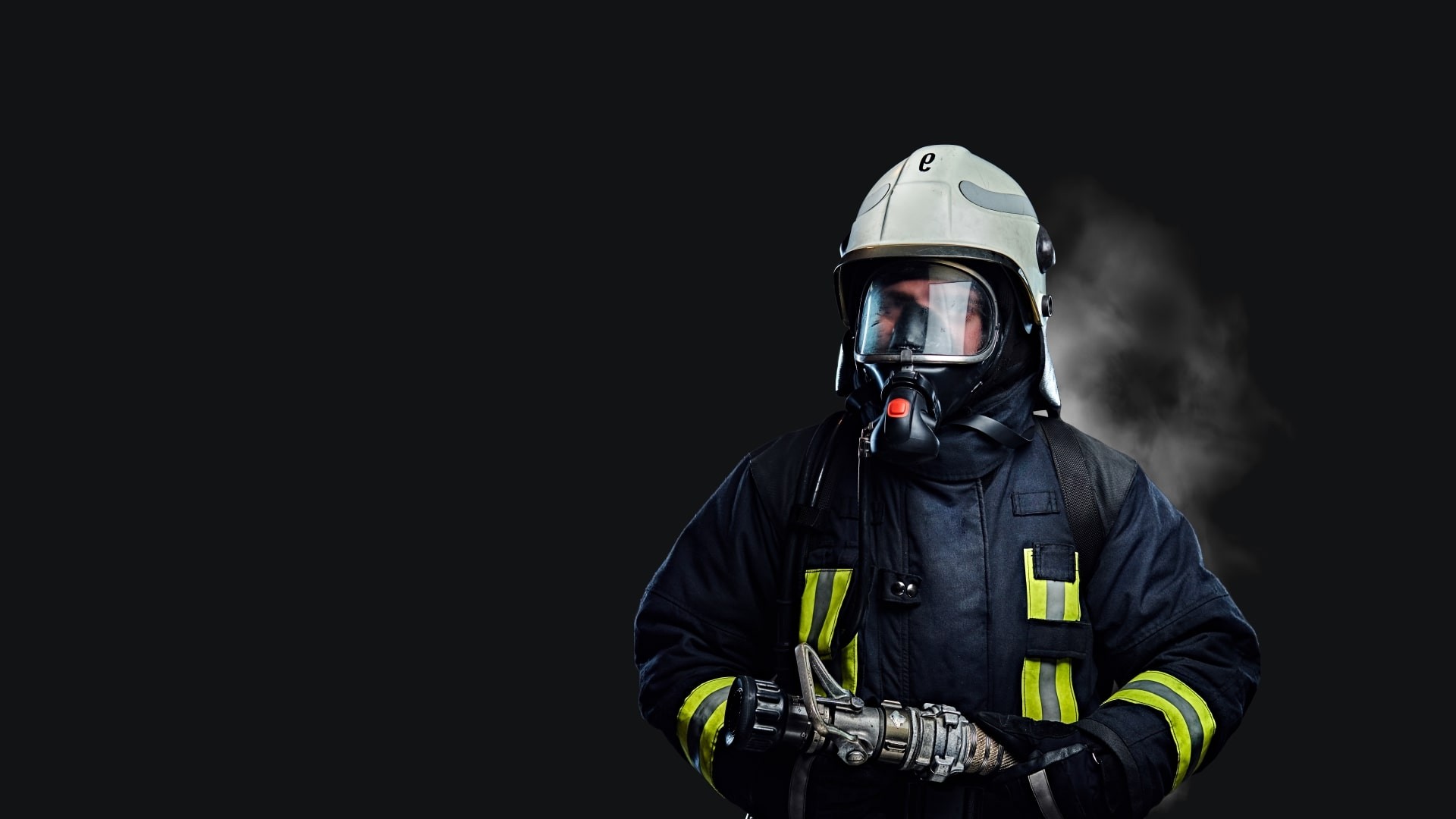 Decontamined gear of the firefighter